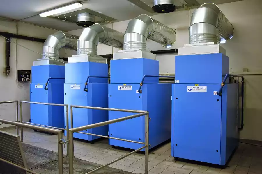 4 Schraubenkompressoren